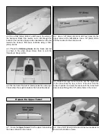 Предварительный просмотр 7 страницы Top Speed Tunnel Hull Instruction Manual