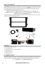 Предварительный просмотр 2 страницы TOP VEHICLE TECH GR3VW2 Installation Manual