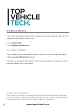 Предварительный просмотр 8 страницы TOP VEHICLE TECH GR3VW2 Installation Manual