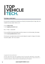 Предварительный просмотр 8 страницы TOP VEHICLE TECH GRKBM02 Installation Manual