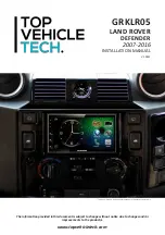 TOP VEHICLE TECH GRKLR05 Installation Manual preview