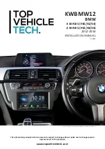 TOP VEHICLE TECH KWBMW12 Installation Manual preview