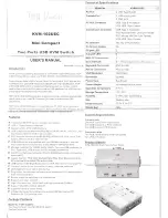 Top View KVM-102UEC User Manual preview