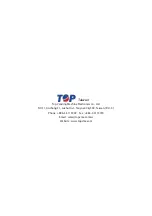 Предварительный просмотр 19 страницы Top BRP70 Series User Manual