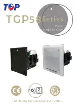 Preview for 1 page of Top TGP58 Series Installation Manual