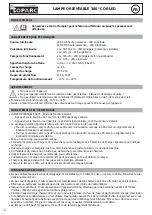 Preview for 2 page of Toparc COB LED 060869 Translation Of The Original Instructions