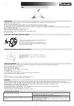 Предварительный просмотр 6 страницы Toparc ERGOTECH LCD Manual