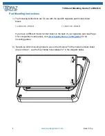 Предварительный просмотр 4 страницы Topaz Systems T-LBK43LC Mounting Manual