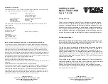 Topaz Systems T-S461-HSB User Manual preview