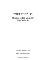 Topaz EZ HD User Manual preview