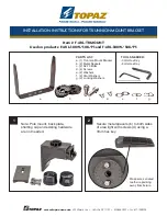 Topaz F-ARL-TR MOUNT Installation Instructions preview