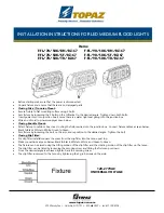 Предварительный просмотр 2 страницы Topaz F-FL/70/50K/KN/BZ-67 Installation Instructions