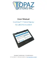 Topaz GemView 7 User Manual preview