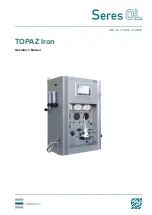 Предварительный просмотр 1 страницы Topaz Iron OL Series Operator'S Manual