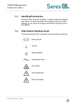 Предварительный просмотр 9 страницы Topaz Seres OL Operator'S Manual