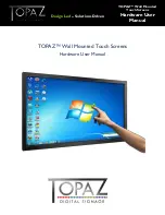 Предварительный просмотр 1 страницы Topaz TPZ-TS-32 Hardware User Manual