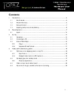 Preview for 5 page of Topaz TPZ-TS-32 Hardware User Manual