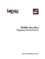 Preview for 1 page of Topaz Uno Plus Rigging Instructions