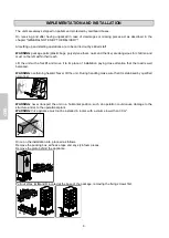 Preview for 98 page of TopCold Lux6DV Use And Installation  Manual