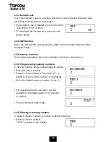 Предварительный просмотр 10 страницы Topcom 575s User Manual