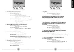 Предварительный просмотр 10 страницы Topcom AGIA Operating Manual