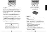 Предварительный просмотр 11 страницы Topcom AGIA Operating Manual