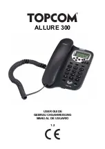 Topcom ALLURE 300 User Manual предпросмотр