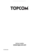 Preview for 80 page of Topcom Allure 400 User Manual