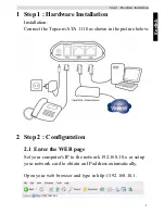 Предварительный просмотр 3 страницы Topcom ATA 1110 User Manual