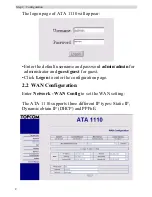 Preview for 4 page of Topcom ATA 1110 User Manual