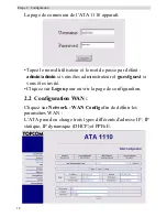 Preview for 20 page of Topcom ATA 1110 User Manual