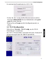 Preview for 29 page of Topcom ATA 1110 User Manual