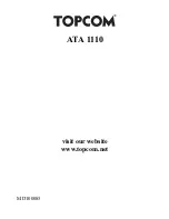 Preview for 40 page of Topcom ATA 1110 User Manual