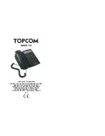 Topcom AXISS 130 User Manual preview