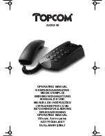 Topcom AXISS 50 Operating Manual preview