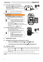 Предварительный просмотр 8 страницы Topcom BABYTALKER 1020 User Manual