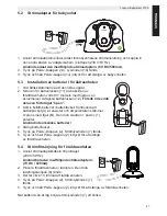 Предварительный просмотр 47 страницы Topcom BABYTALKER 2100 User Manual