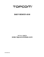 Предварительный просмотр 84 страницы Topcom BABYVIEWER 4500 User Manual