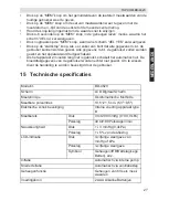 Предварительный просмотр 27 страницы Topcom BD-4620 User Manual