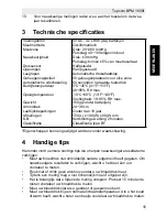 Preview for 15 page of Topcom BPM ARM 1600F User Manual