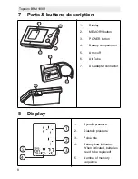 Preview for 8 page of Topcom BPM ARM 1900f User Manual