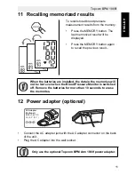 Preview for 11 page of Topcom BPM ARM 1900f User Manual