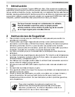 Предварительный просмотр 3 страницы Topcom BPM ARM 3301 (Spanish) Manual De Usuario