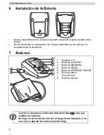 Предварительный просмотр 6 страницы Topcom BPM ARM 3301 (Spanish) Manual De Usuario
