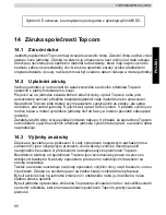 Предварительный просмотр 65 страницы Topcom BPM ARM 3301 (Spanish) Manual De Usuario