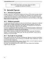 Предварительный просмотр 74 страницы Topcom BPM ARM 3301 (Spanish) Manual De Usuario