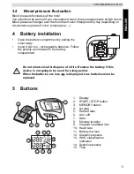 Предварительный просмотр 5 страницы Topcom BPM ARM 5100 WHO User Manual