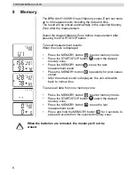 Предварительный просмотр 8 страницы Topcom BPM ARM 5100 WHO User Manual