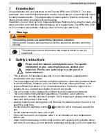 Preview for 3 page of Topcom BPM ARM 5500 XLD User Manual