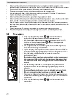 Preview for 20 page of Topcom BPM ARM 5500 XLD User Manual